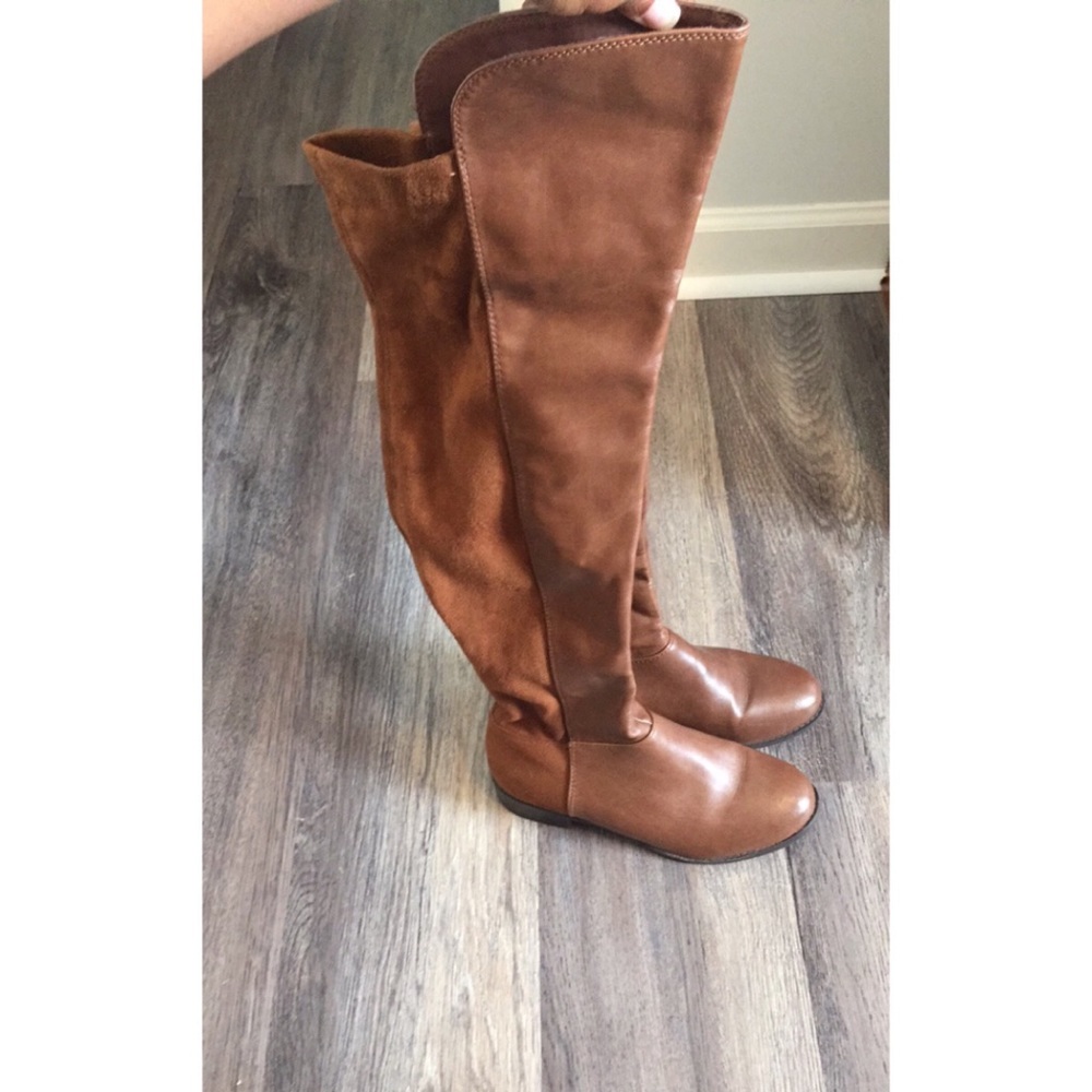 Brown Knee High Boots